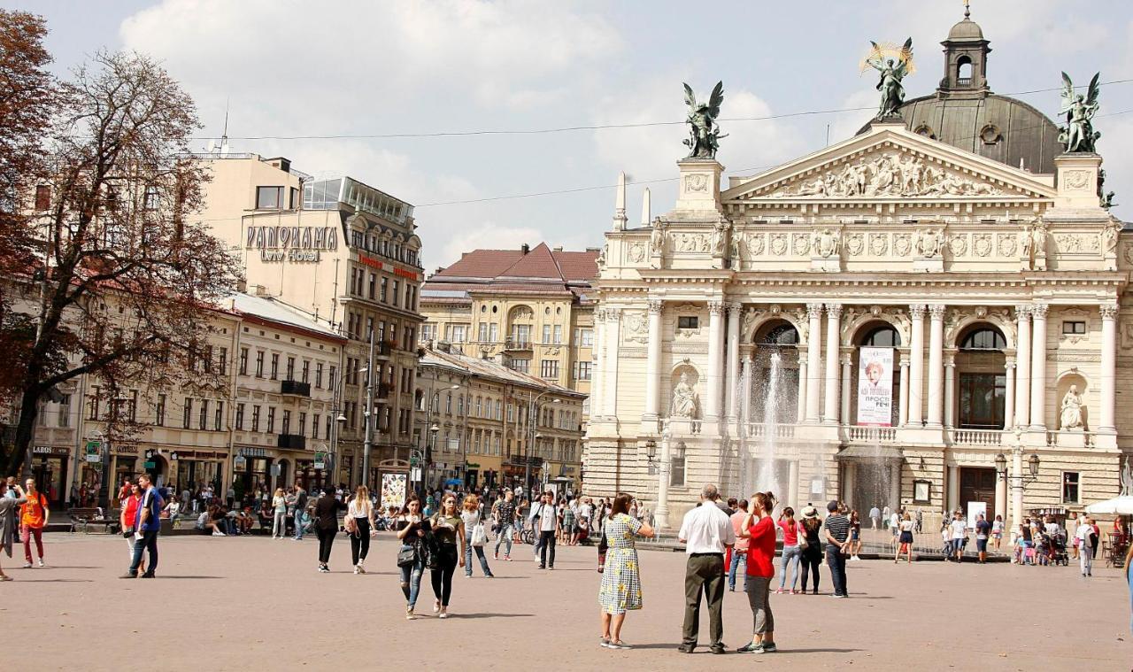 Simfonia Lwiw Lägenhet Lviv Exteriör bild